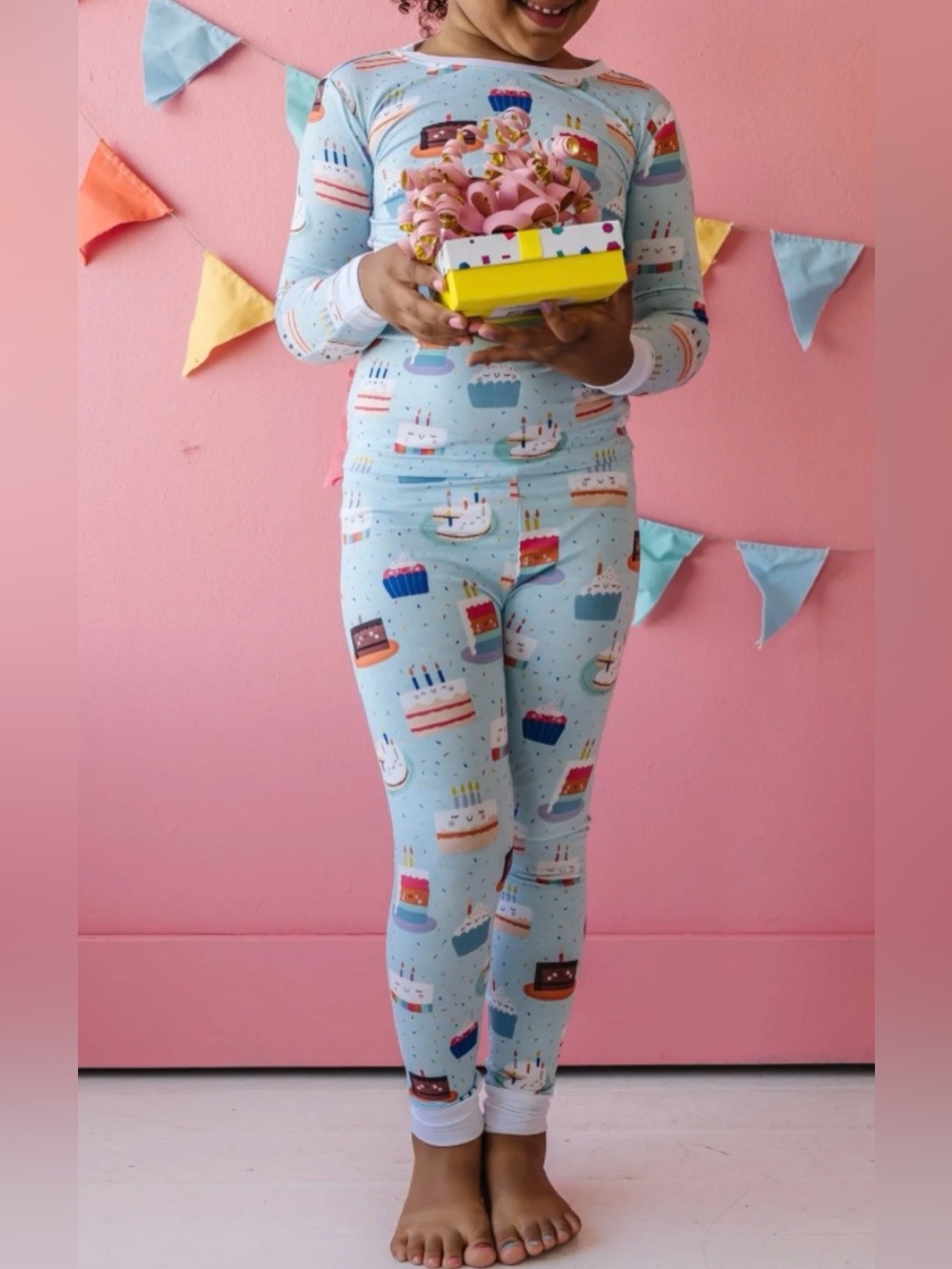 Little Sleepies Birthday Cake Two Piece Pajama Set